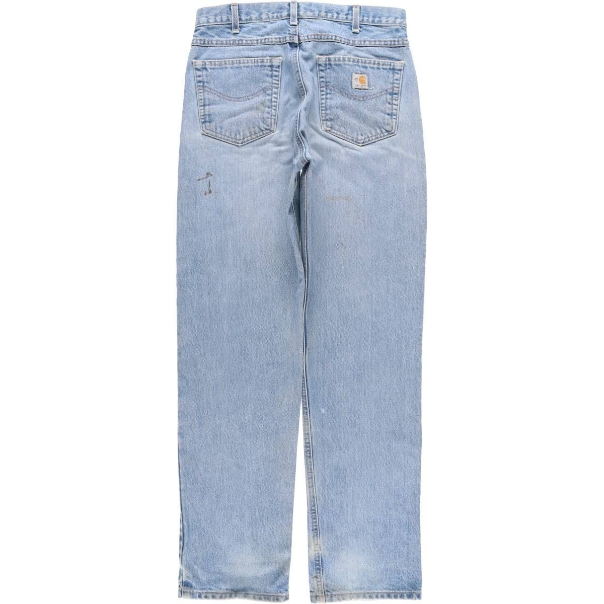 古着 カーハート Carhartt FRシリーズ テーパードデニムパンツ メンズw33相当 eaa583370