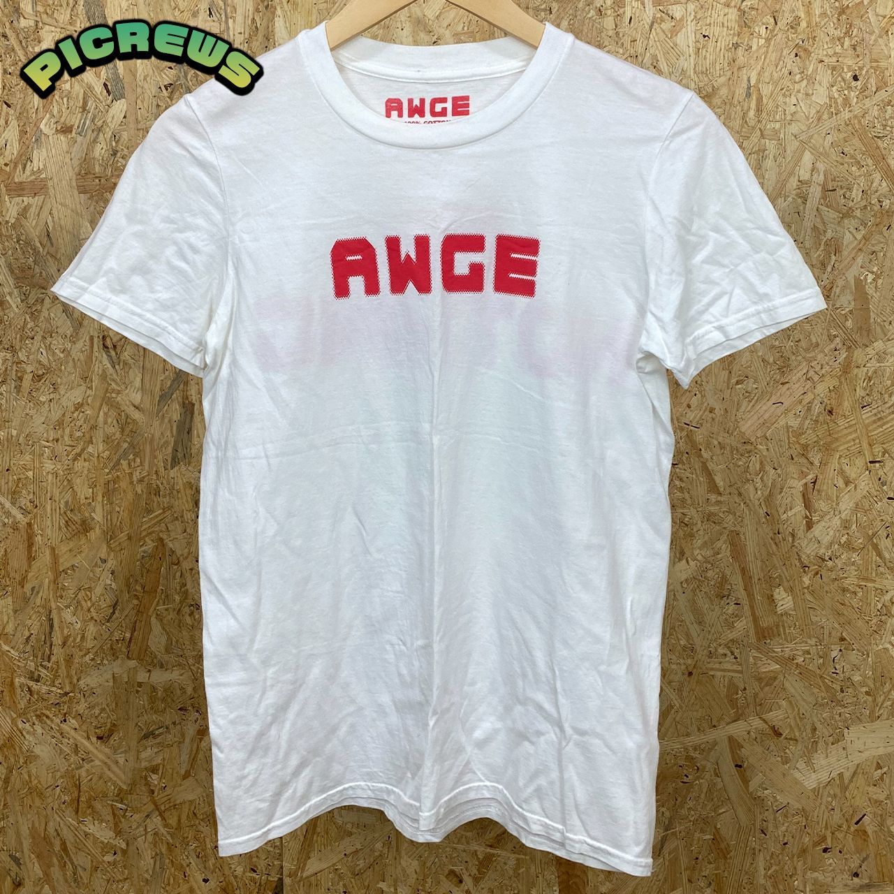 AWGE アウグ ASAP Rocky エイサップロッキー フロント ロゴ Tシャツ