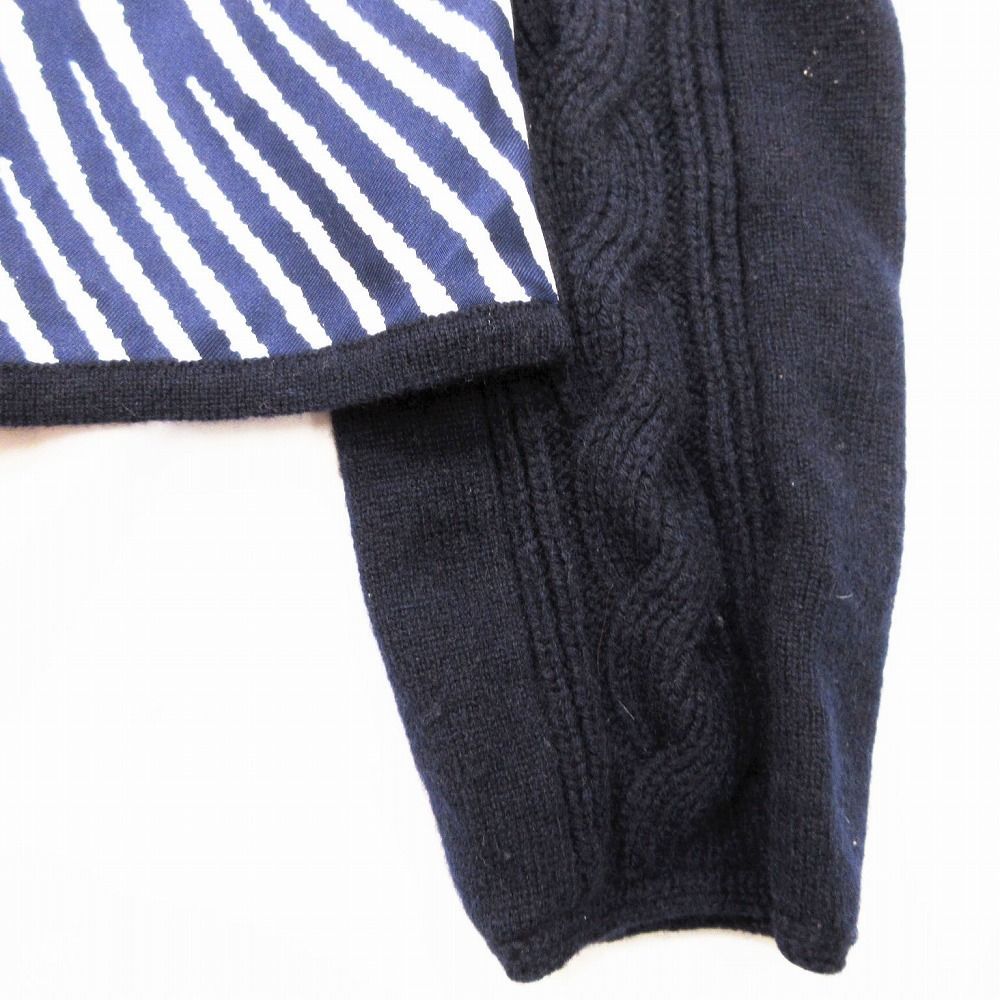 エルメス ハイネック セーター 紺 ネイビー 【公式通販】