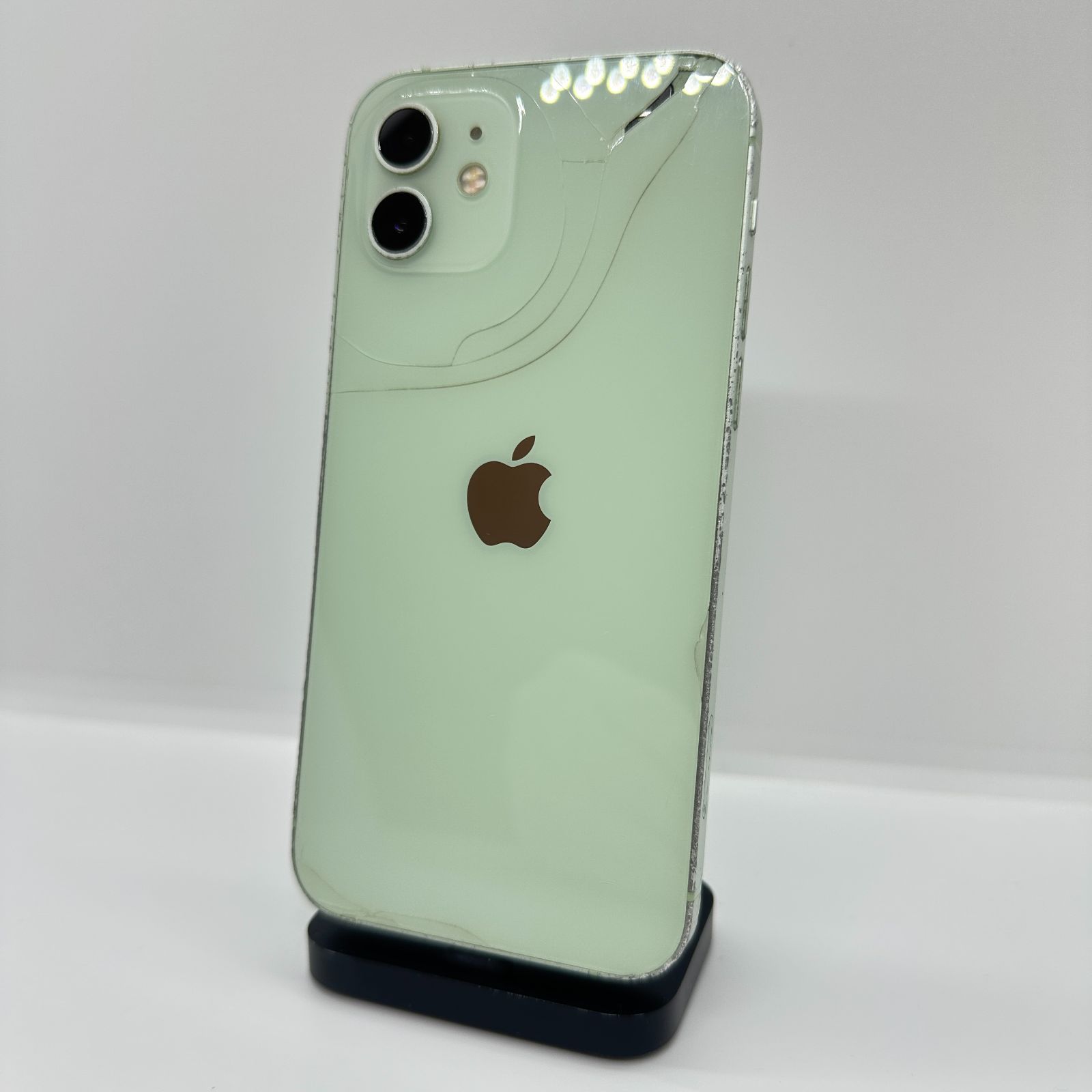 ジャンク品】Apple iPhone 12 グリーン SIMロック解除済 本体
