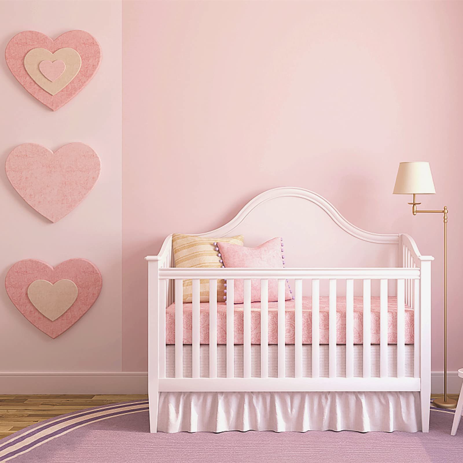 メルカリshops 色 ピンク 壁紙 シール リメイクシート はがせる 無地 壁紙 補修 おしゃ