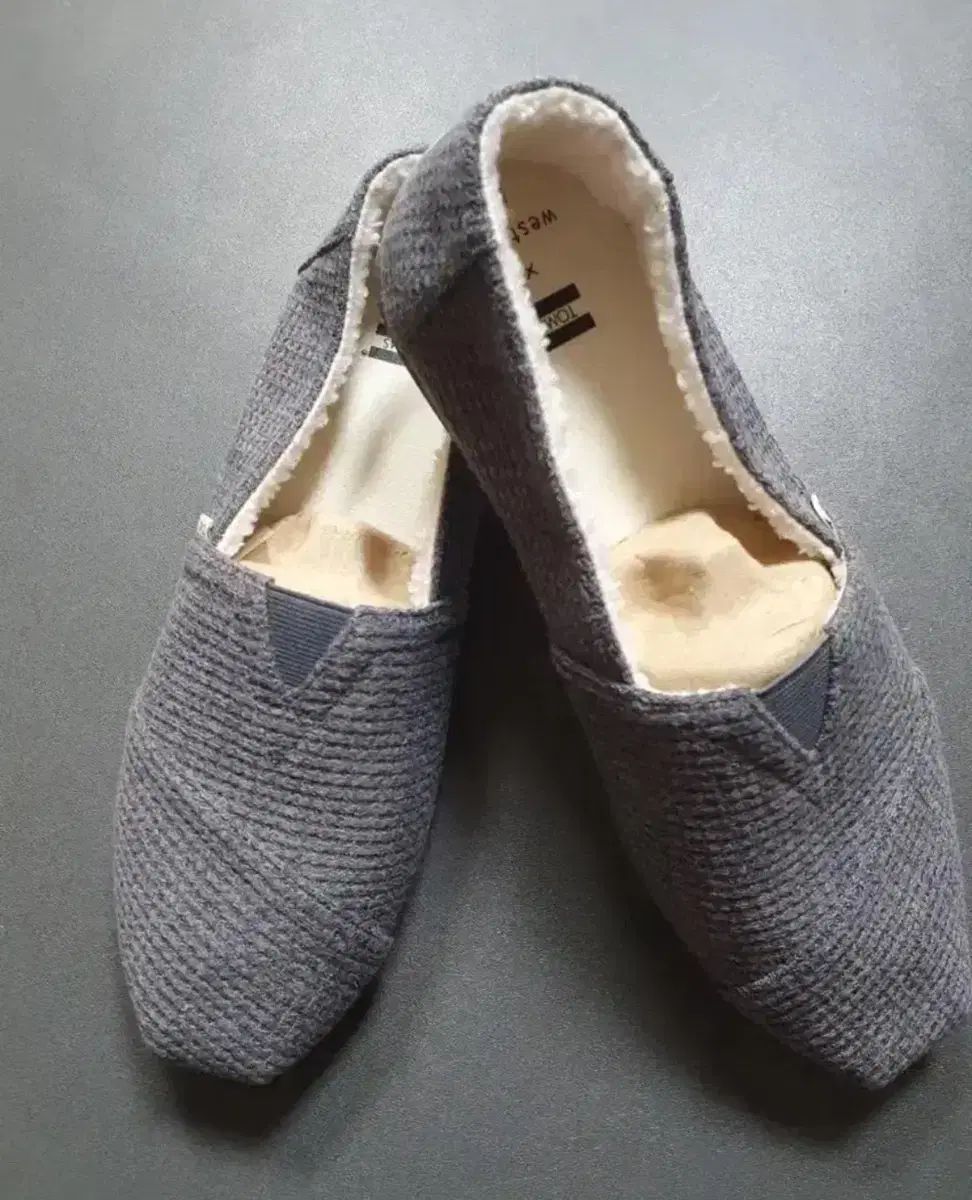 TOMS(トムス) メンズ キャンバス 裏地 ボア スリッポン 防寒靴 270mm 
