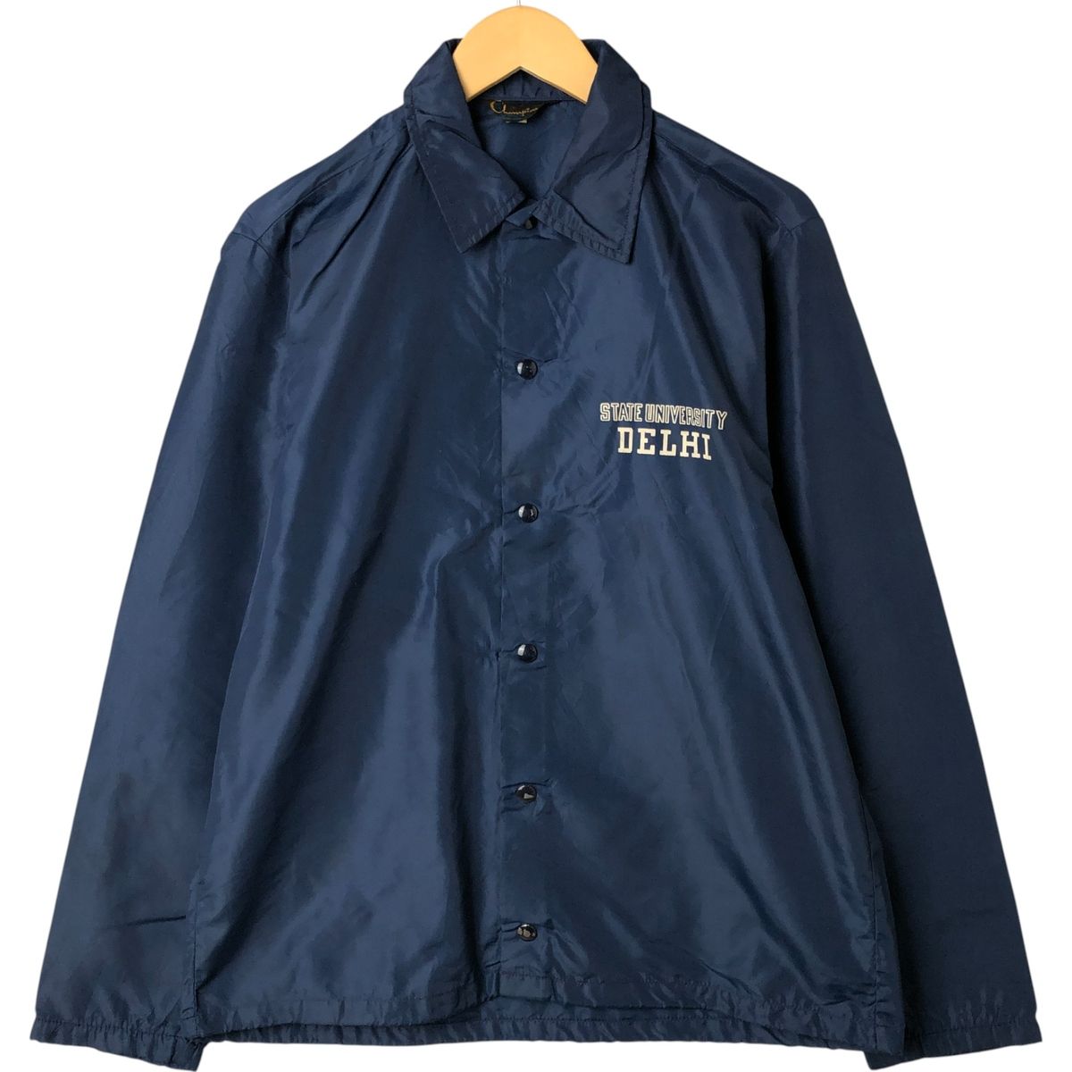 古着 70年代 チャンピオン Champion ランナーズタグ ランタグ カレッジ コーチジャケット メンズL相当 ヴィンテージ|eaa538653
