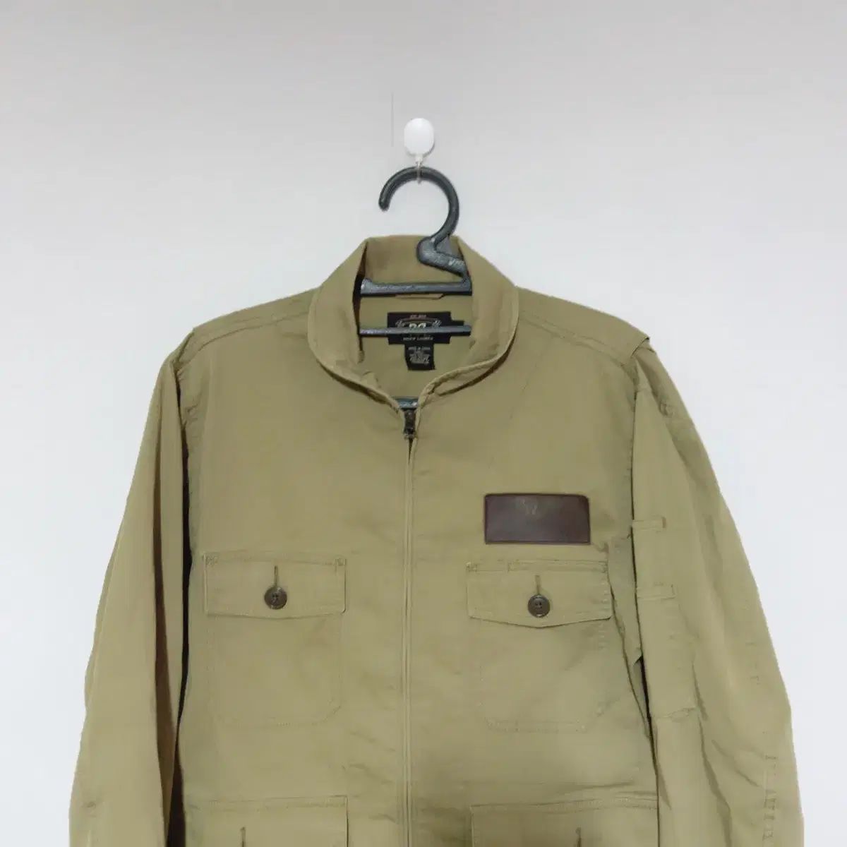ダブルアールエル ミリタリー カーキ マウンテンパーカー ポケット ジャケット