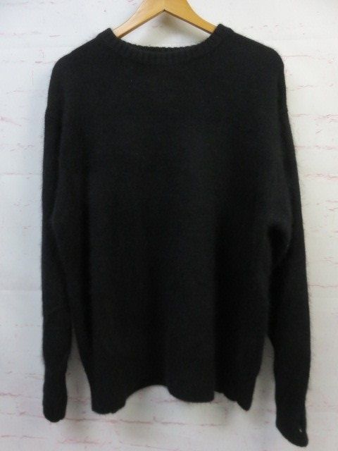 【中古】UNFOLLOW ｱﾝﾌｫﾛｰ ﾆｯﾄ wardrobe shaggy sweater 23-080-684--0002-3-0 ﾌﾞﾗｯｸ 3 991783887