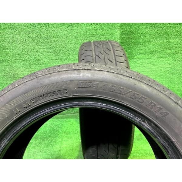 車 BRIDGESTONE サマー ブリヂストン ネクストリー 165/55R14 2本 4
