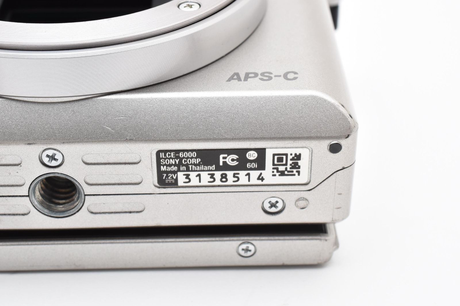 SONY α6000 ILCE-6000 ダブルレンズセット シルバー 白 美品 Sony