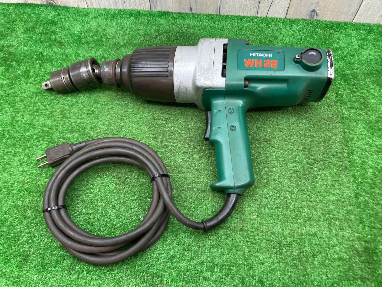 アダプタ付！【中古動作品】ハイコーキHIKOKI 日立♪インパクト