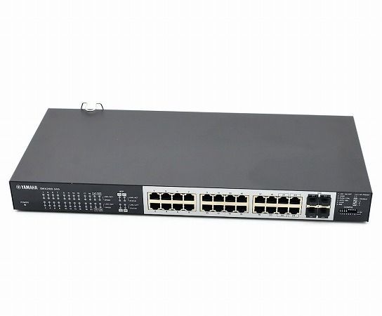 YAMAHA SWX2100-24G 24ポート1000BASE-T(うち4ポートSFP共用) L2