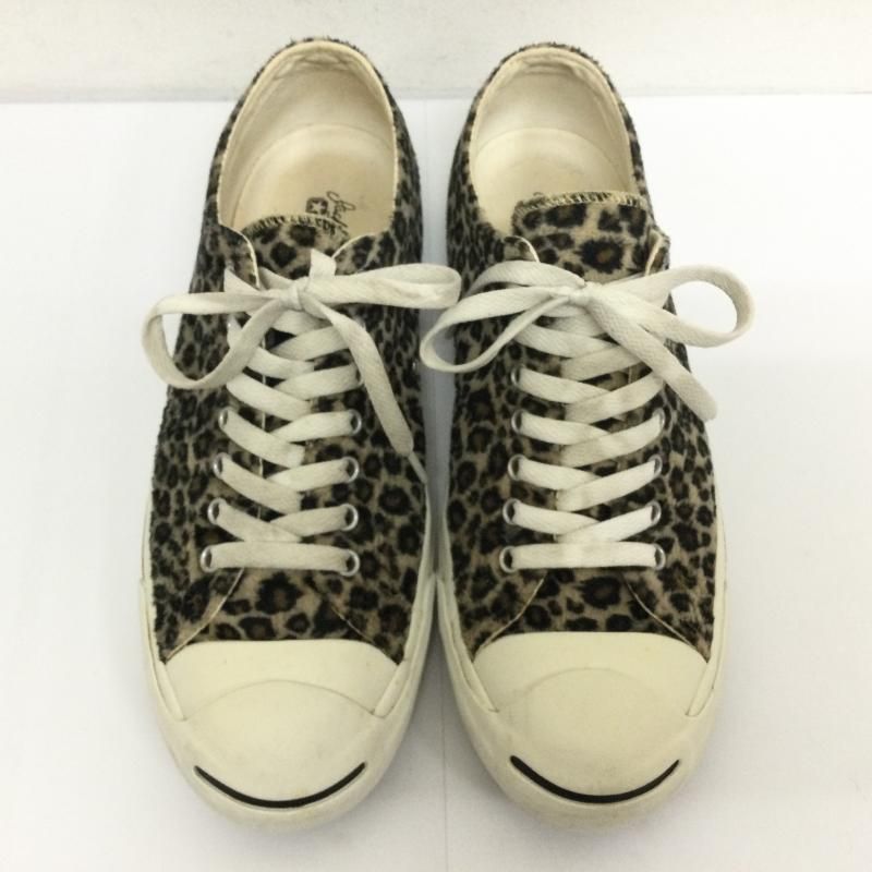 CONVERSE コンバース スニーカー 1CK973 JACK PURCELL LEOPARDFUR コンバース ジャックパーセル ベロア レパードファー ヒョウ柄