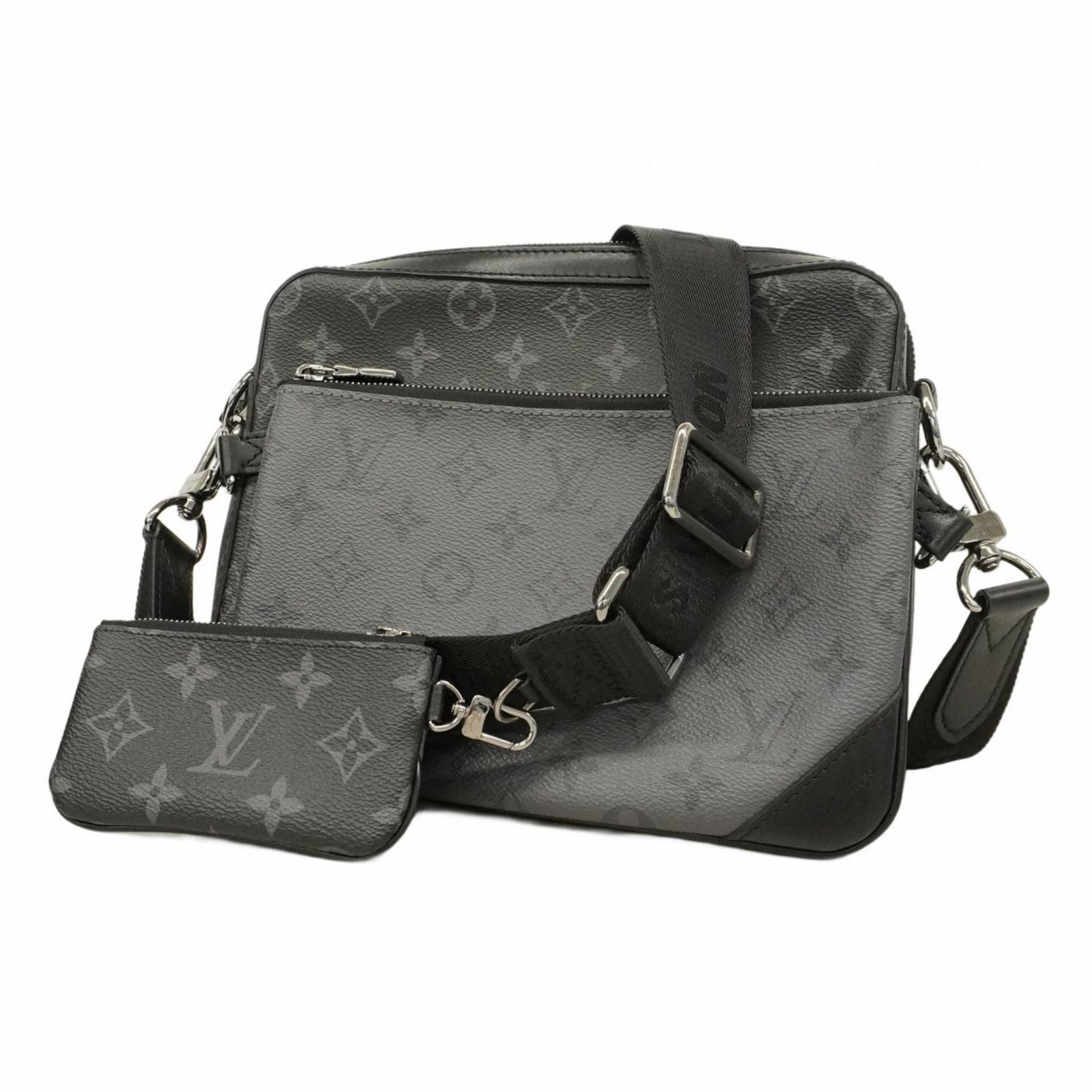 ルイ ヴィトン Louis Vuitton ルイ ヴィトン ショルダーバッグ モノグラム エクリプス トリオ M69443 ブラック グレーメンズ