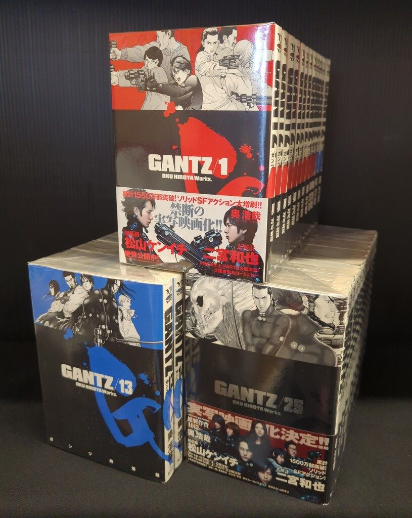 GANTZ 全37巻セット GANTZ コミック 全37巻完結セット+おまけ付き！ 奥