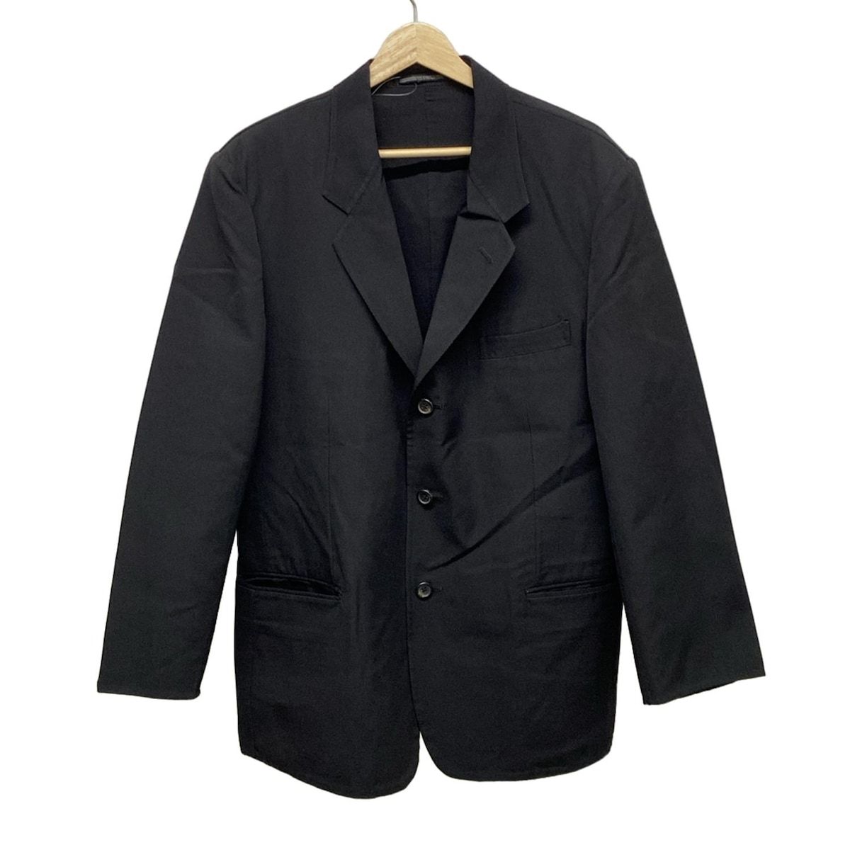 yohjiyamamoto ヨウジヤマモト ジャケット サイズ3 L メンズ - HM-J81-151 黒 長袖|オールシーズン|COSTUME D HOMME
