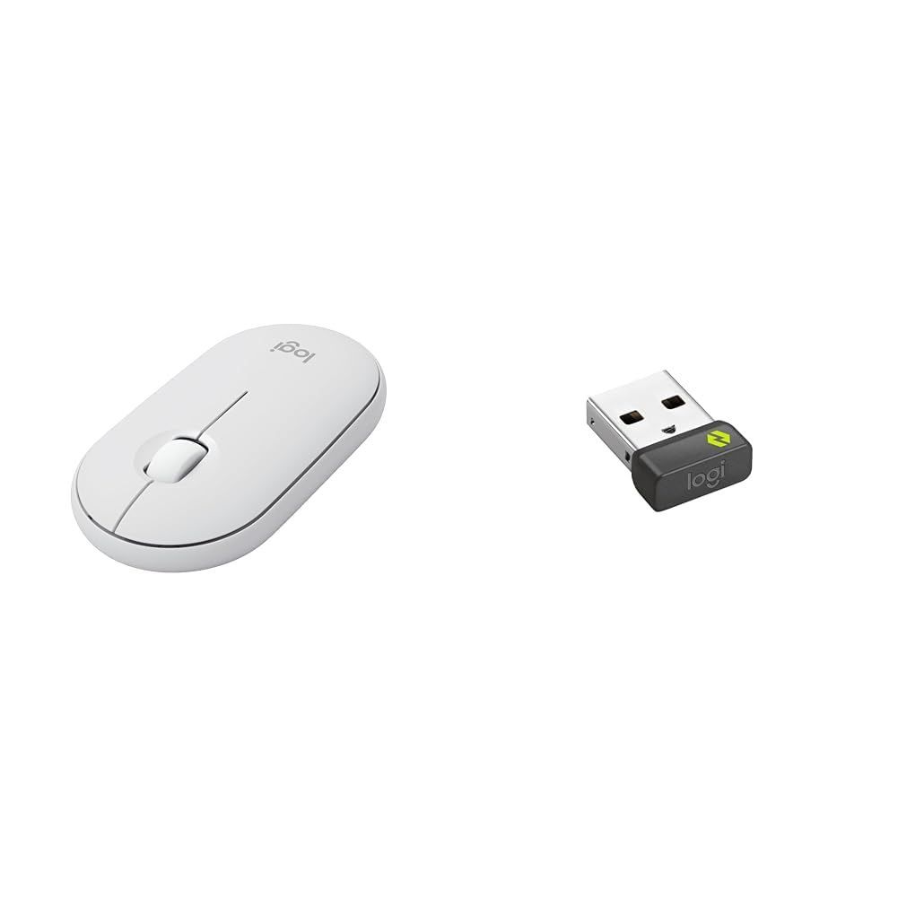 セット買い ロジクール ワイヤレスマウス PEBBLE MOUSE2 M350sOW 薄型 静音 Bluetooth Logi Bolt マウス 無線 ワイヤレス 左右対称 Easy-Switch 4000dpi 電池寿命24ケ月 M350 オ