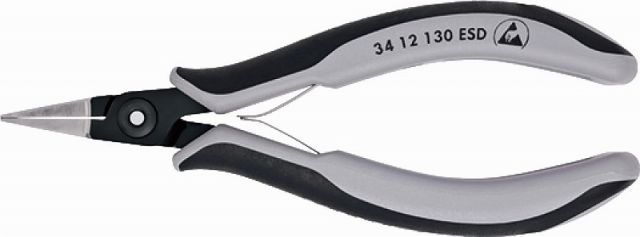 クニペックス(KNIPEX)ESDエレクトロニクスプライヤー130mm 3412-130ESD