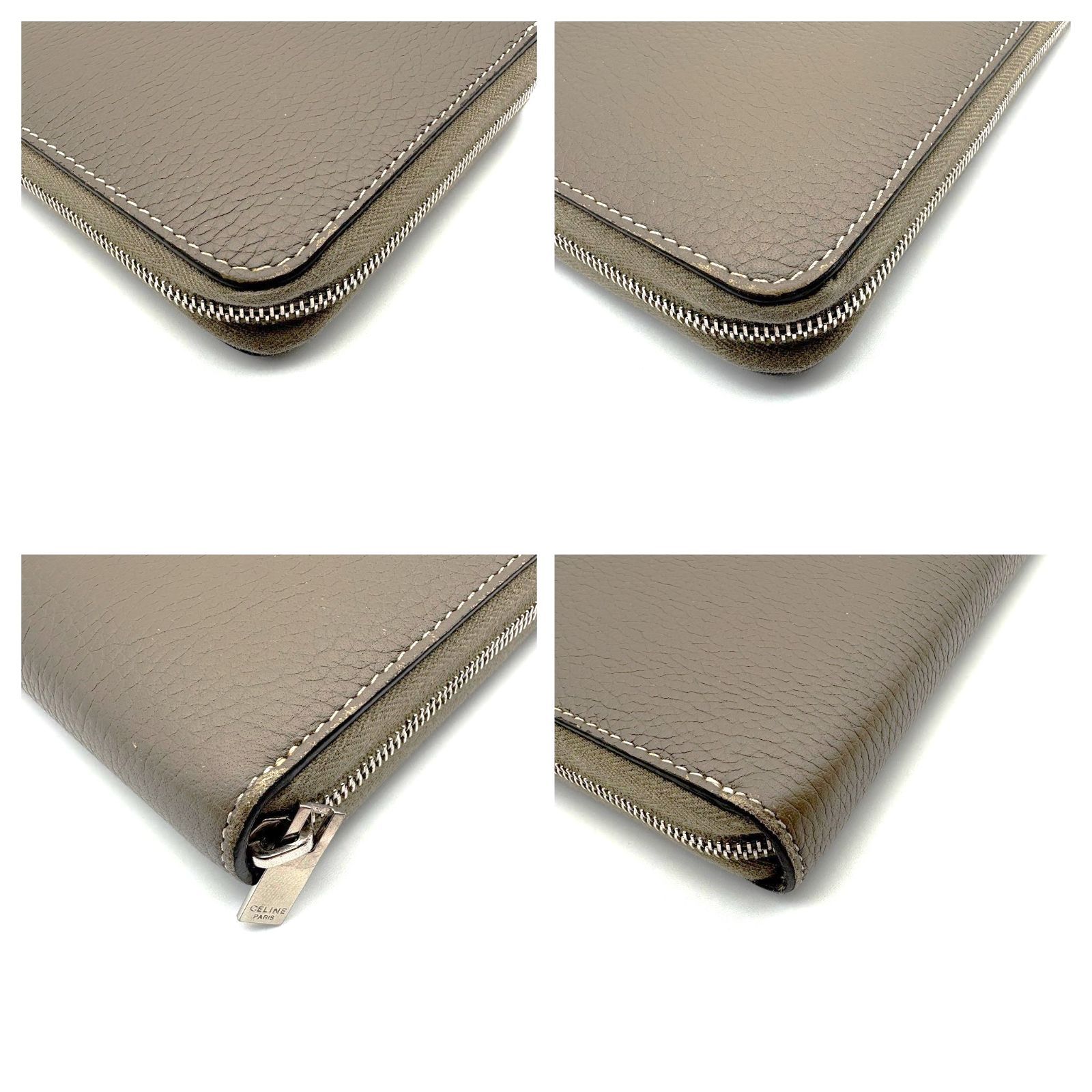 美品 】CELINE セリーヌ ラージジップド マルチファンクション 