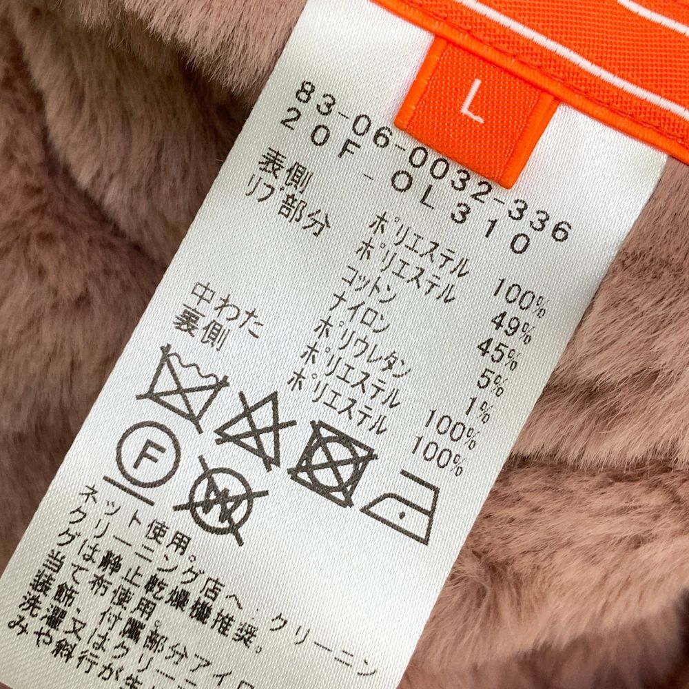 サイズ L BEAMS GOLF ビームスゴルフ リバーシブル 中綿ベスト ファー ピンク系 240101385819 ゴルフウェア レディース ストスト LLC-HASEGAWATOSO_COM