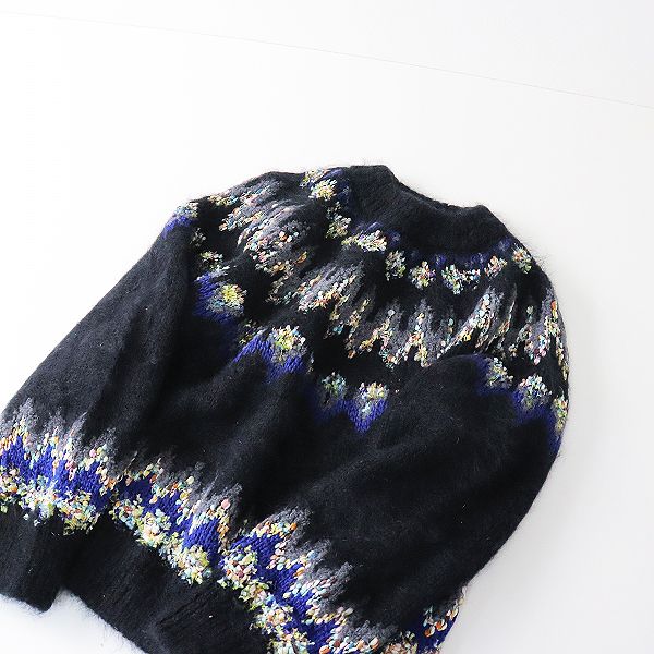 COOHEM コーヘン 10-183-007 MOHAIR NORDIC KNIT モヘヤノルディック  
