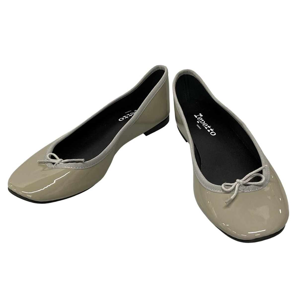 レペット Repetto バレエシューズ フラットシューズ レザー 黒 レペット Repetto バレエシューズ フラットシューズ レザー 黒