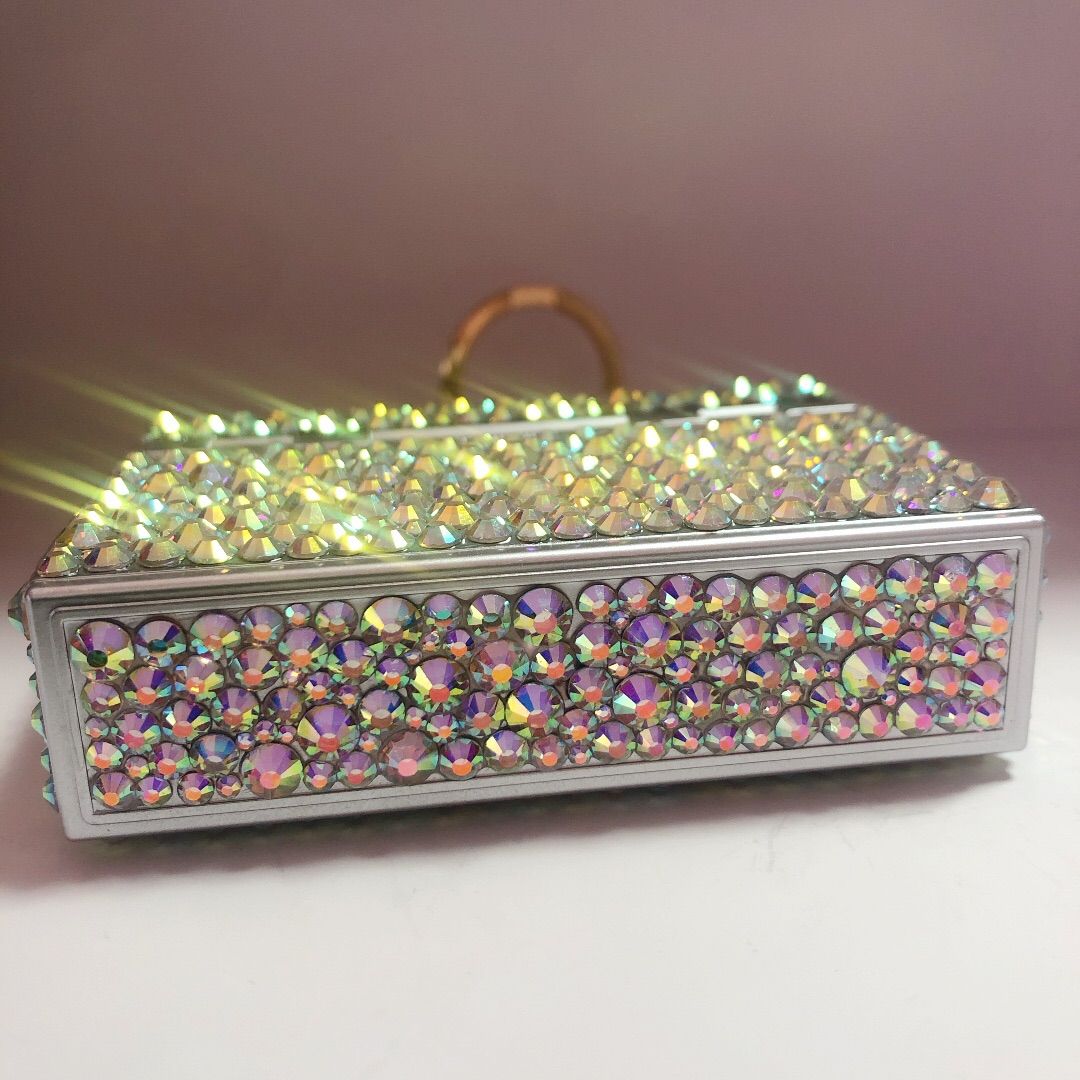 あやせ　全面ストーン埋め尽くし　iQOS　ヒートスティックケース デコ あやせ 全面ストーン埋め尽くし iQOS ヒートスティックケース