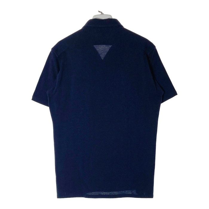 ☆LACOSTE ラコステ フルオープン ポロシャツ ネイビー sizeUS S