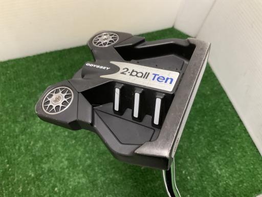 【中古】 オデッセイ STROKE LAB TEN 34インチ パター 右 オデッセイ ストロークラボブラック パター TEN S STROKE LAB