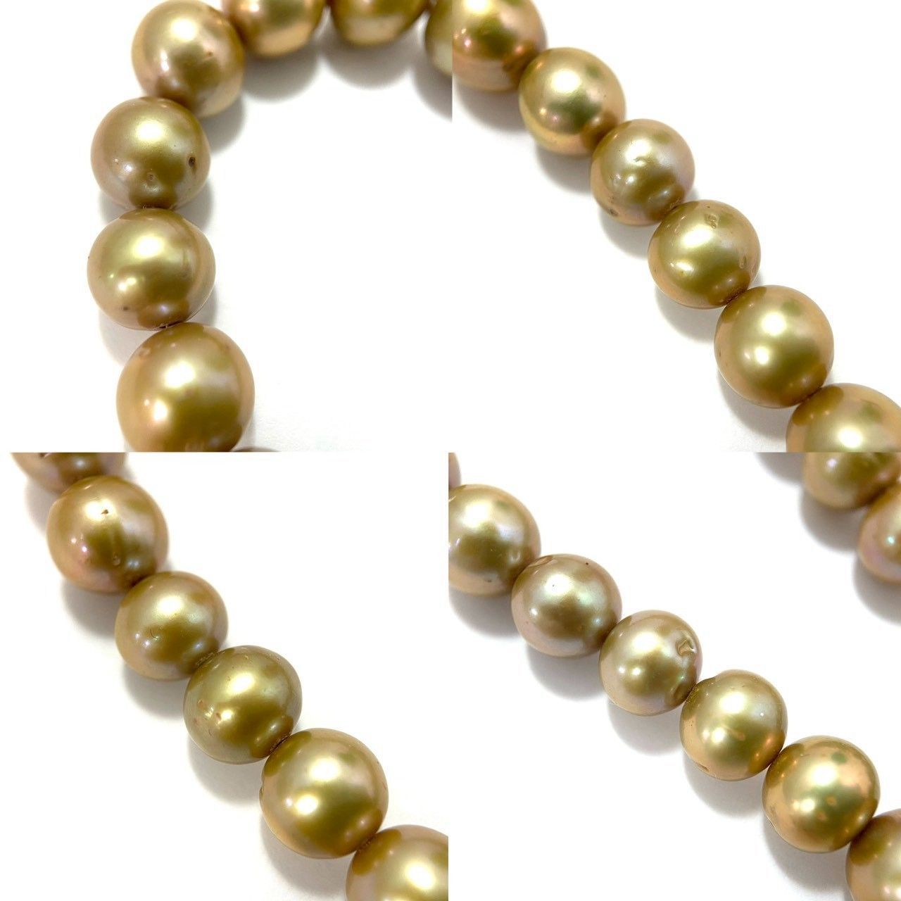 SU【ROBIN STEELE】淡水パール ネックレスゴールド/金カラー