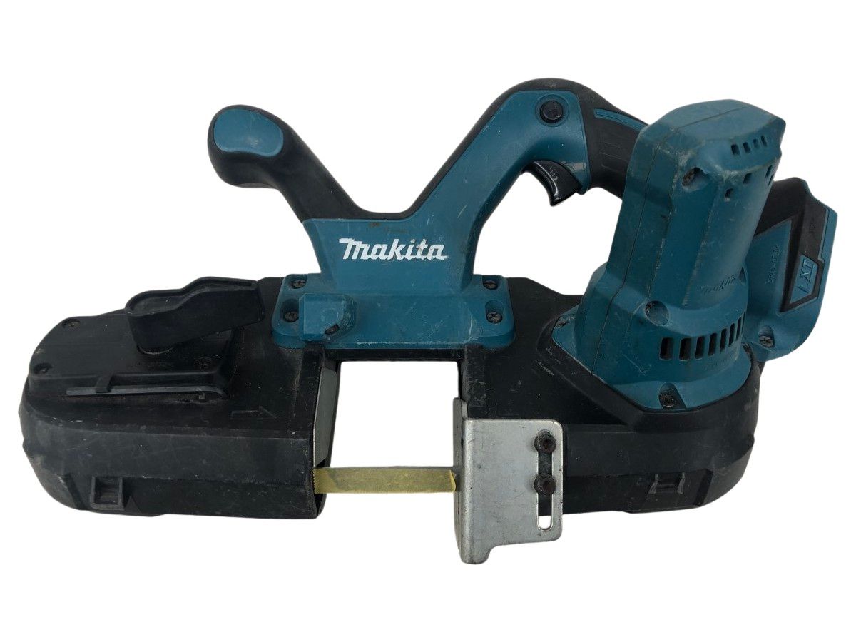 ДД MAKITA マキタ 本体のみ バンドソー バッテリー１つ付き PB181D ブルー やや傷や汚れあり