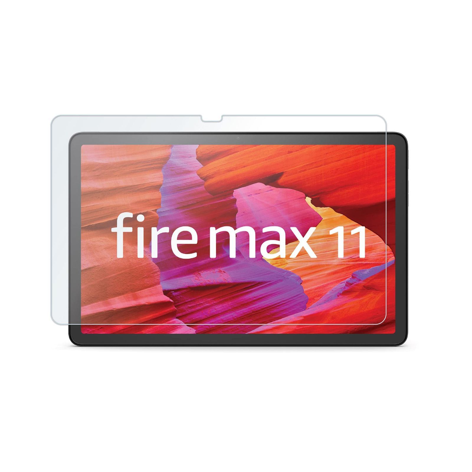 【数量限定】高光沢 ブルーライトカット ガラスタイプ 気泡レス加工 11用】保護フィルム Max 1枚入り 【Fire
