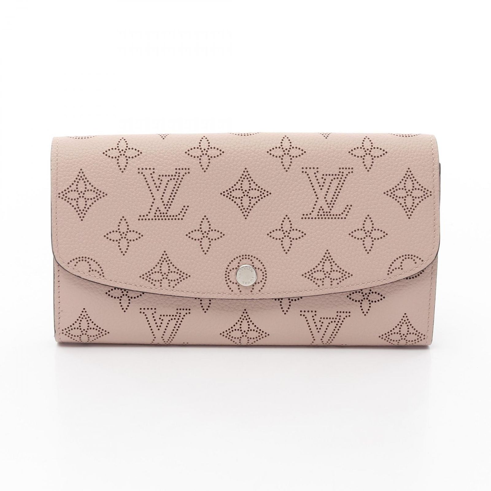 ルイ ヴィトン LOUIS VUITTON 二つ折り長財布 ポルトフォイユ イリス マヒナ マグノリア M60145 マグノリア レザー ポルトフォイユ イリス レディース Used A