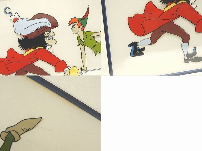 美品 ウォルトディズニー ピーターパン セリグラフ セル画