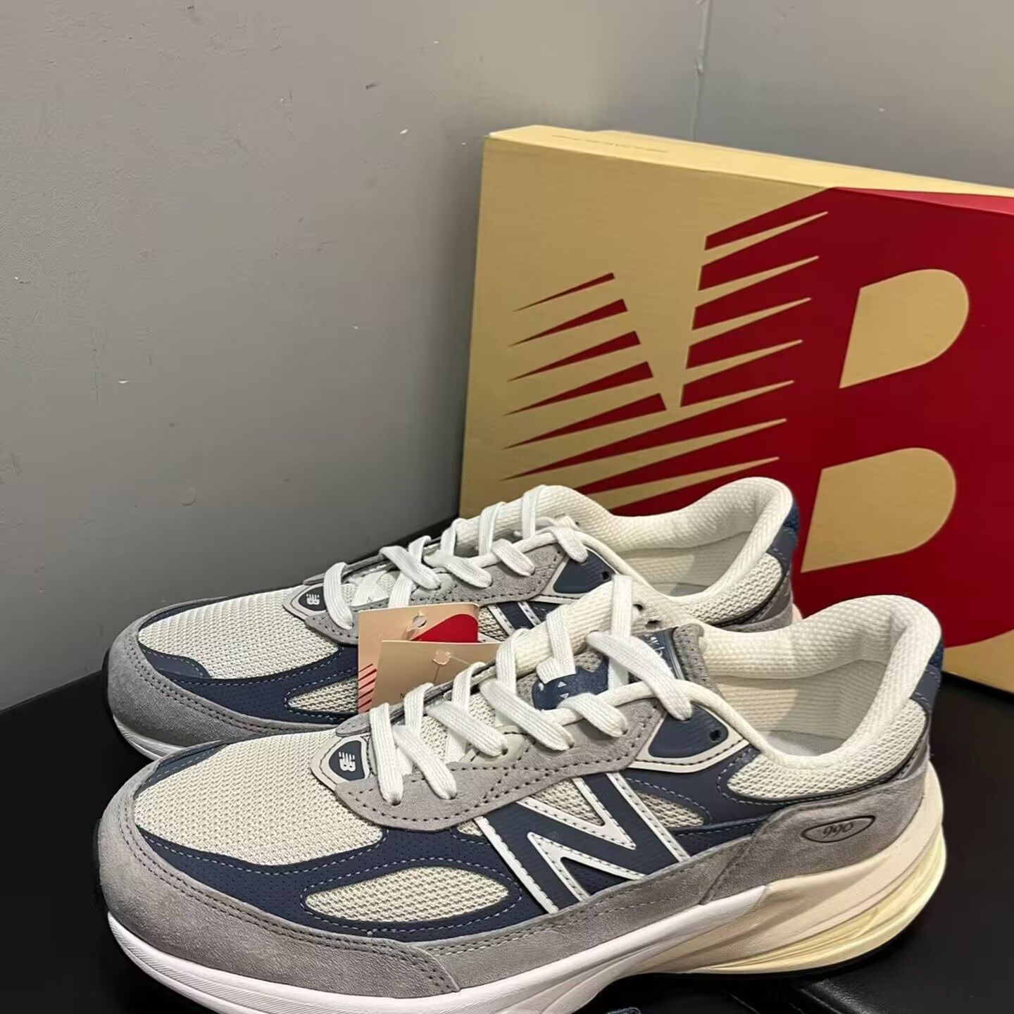 NEW BALANCE M990 GRAY ニューバランス 990 V6 メンズ レディース MADE IN U.S.A. width D  M990TC6 - メルカリ