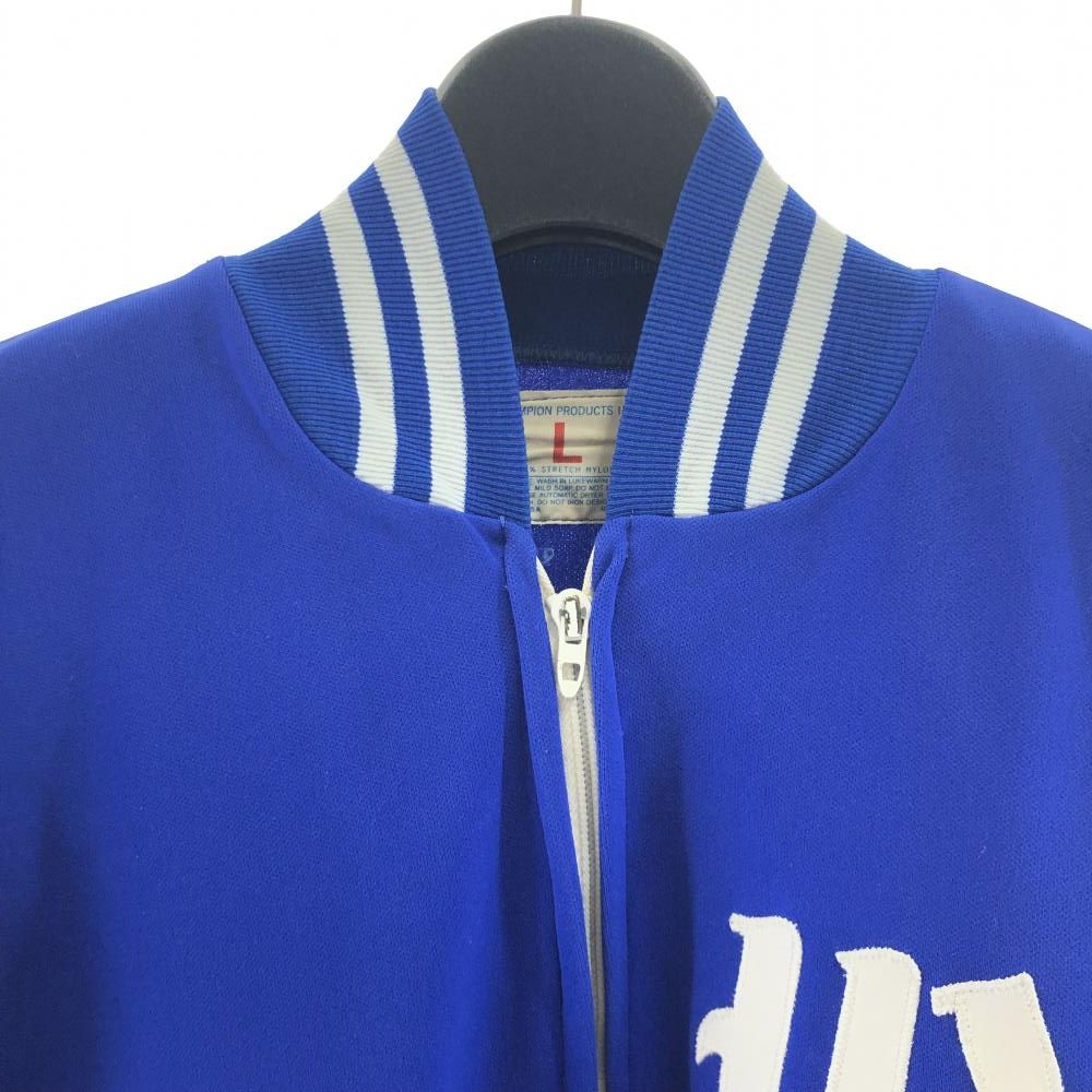 中古】70s Champion トラックジャケット サイズL ブルー