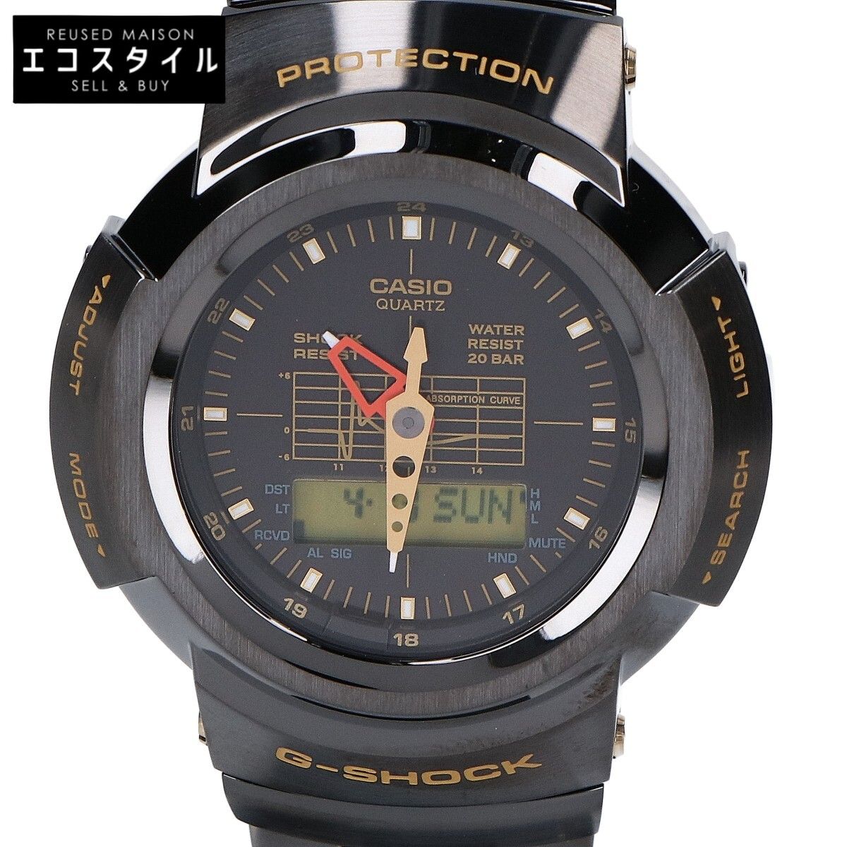 G-SHOCK ジーショック ｘPORTER ポーター AWG-500GC-1AJR AW-500シリーズ LIMITED EDITION PORTER ORIGINAL CASE SET タフソーラー アナデジ