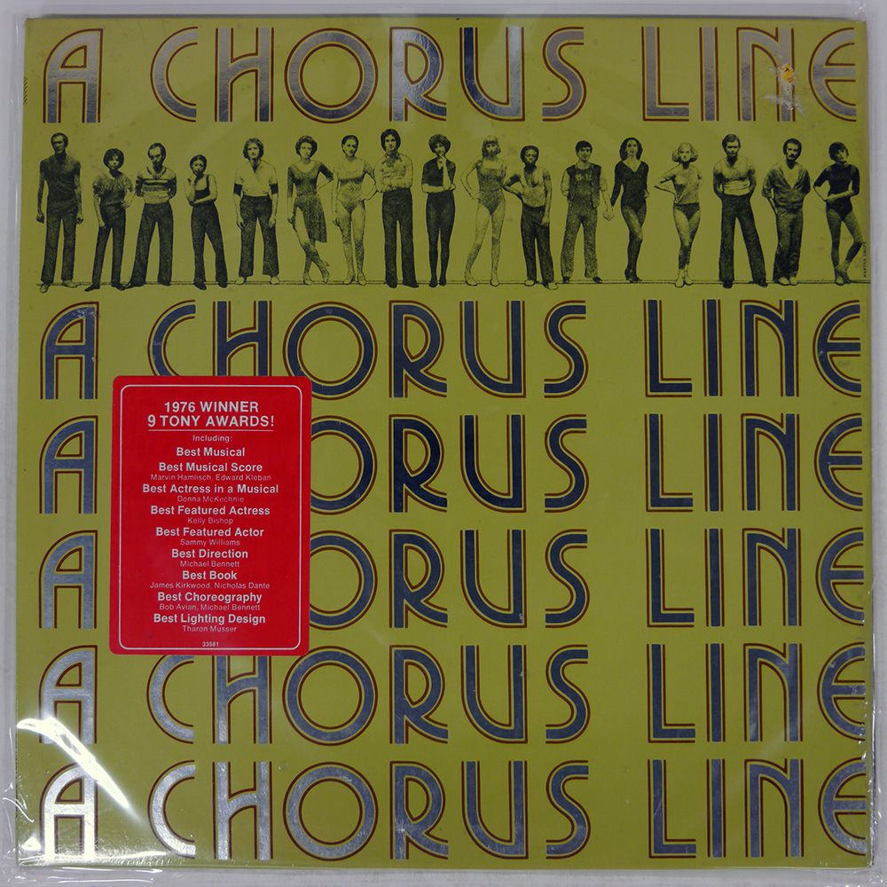 米 US盤 VA/A CHORUS LINE/CBS MASTERWORKS JS33581 LP - メルカリ
