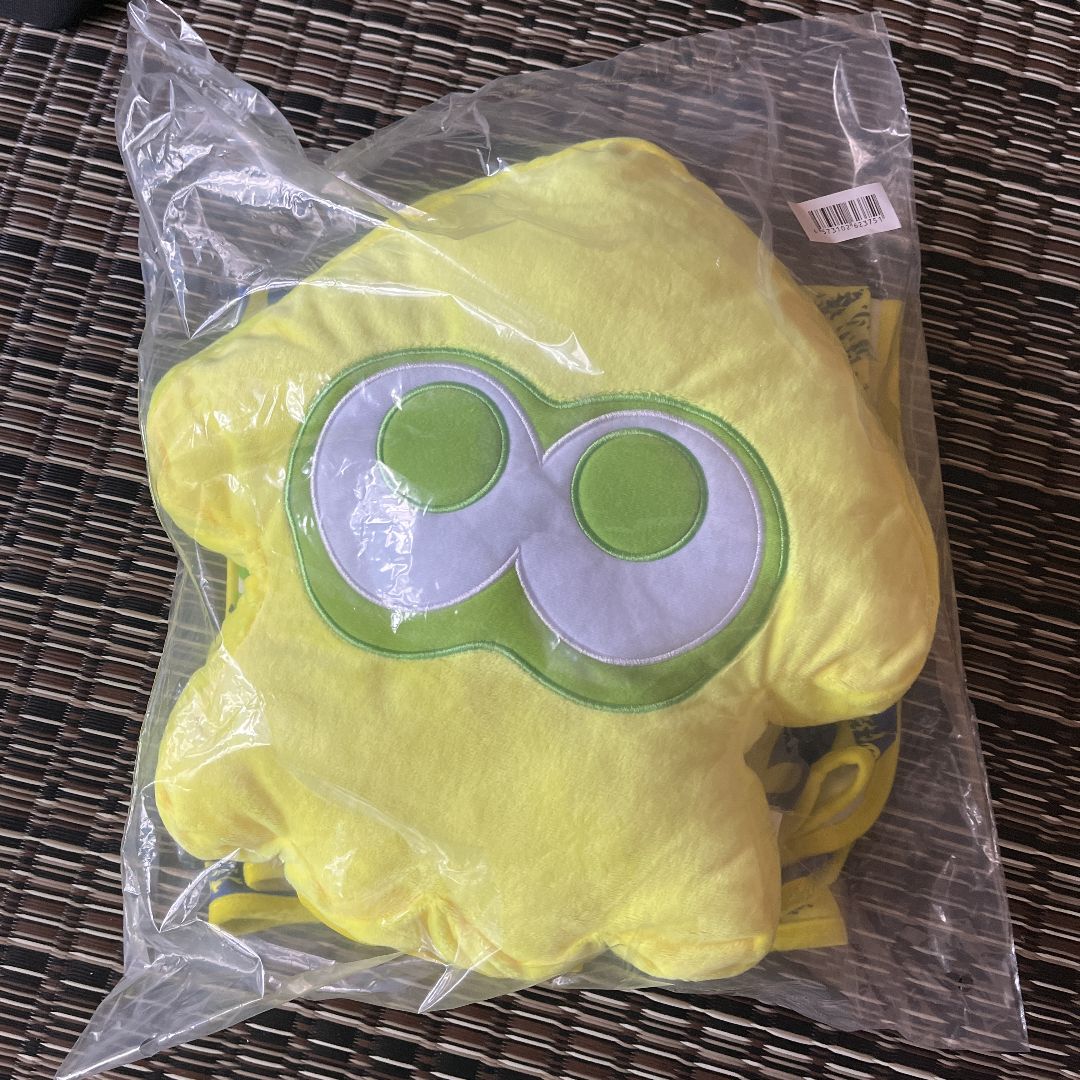 スプラトゥーン3 一番くじ A賞 イカブランケットインクッション