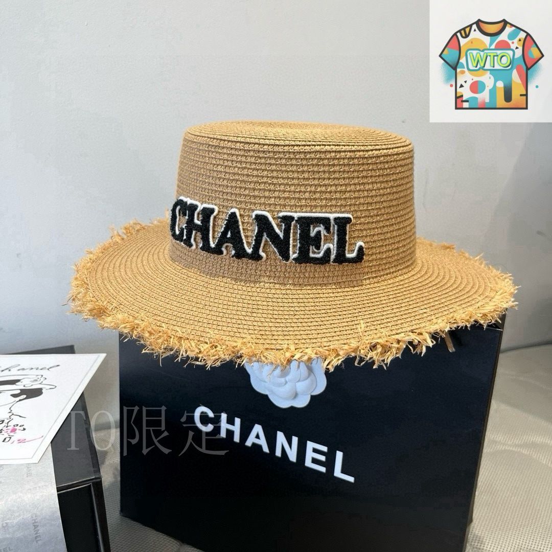 今日特価】Chanel 新平頂ハット-1 - メルカリ
