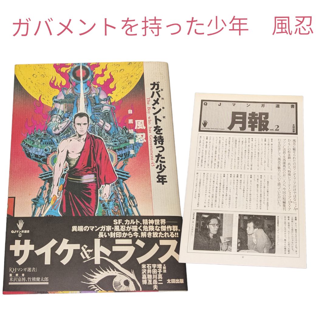 太田出版】ガバメントを持った少年 / 風忍