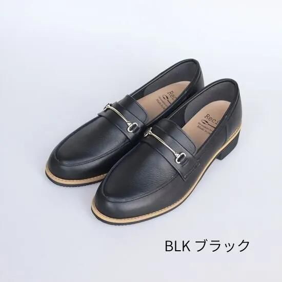 Recipe ブラック ローファー 返品交換送料無料】Recipe レシピ RP-309