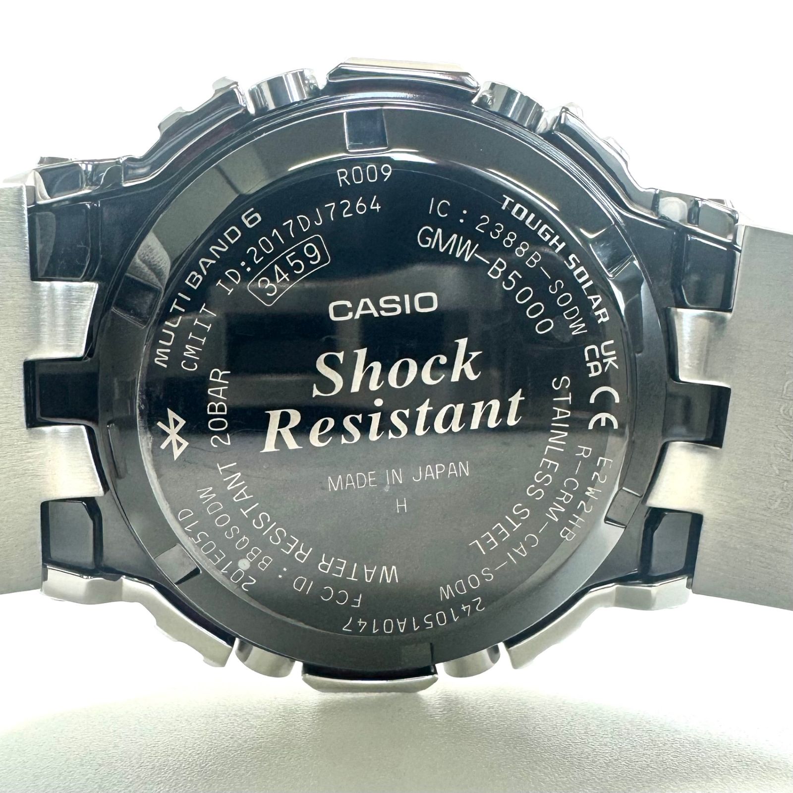 美品】カシオ G-SHOCK ジーショック GMW-B5000D-1JF 5000シリーズ 