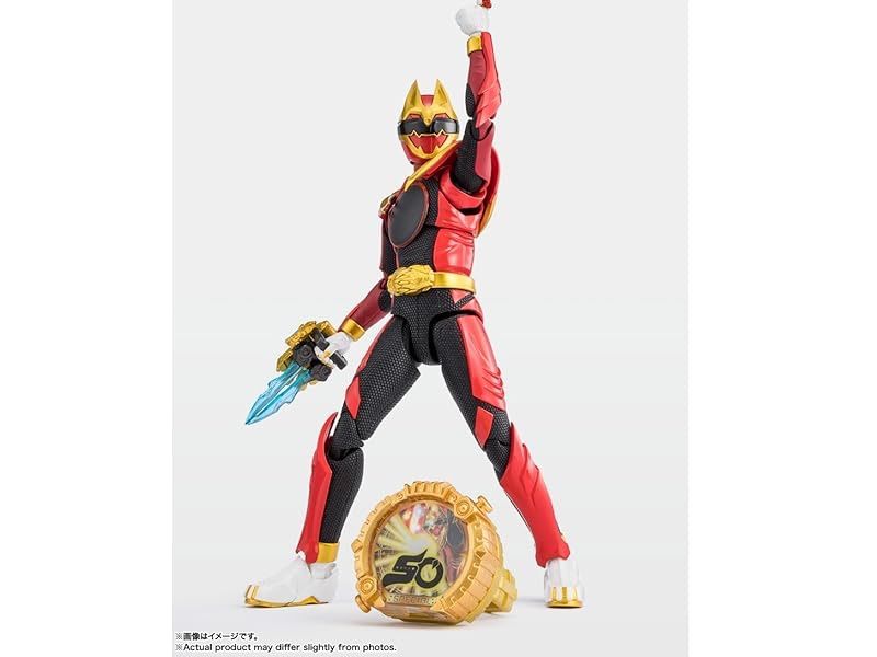 NATIONS S.H.フィギュアーツ ナンバーワン戦隊ゴジュウジャー ゴジュウウルフ 初回 センタイリング付属版 約145 mm