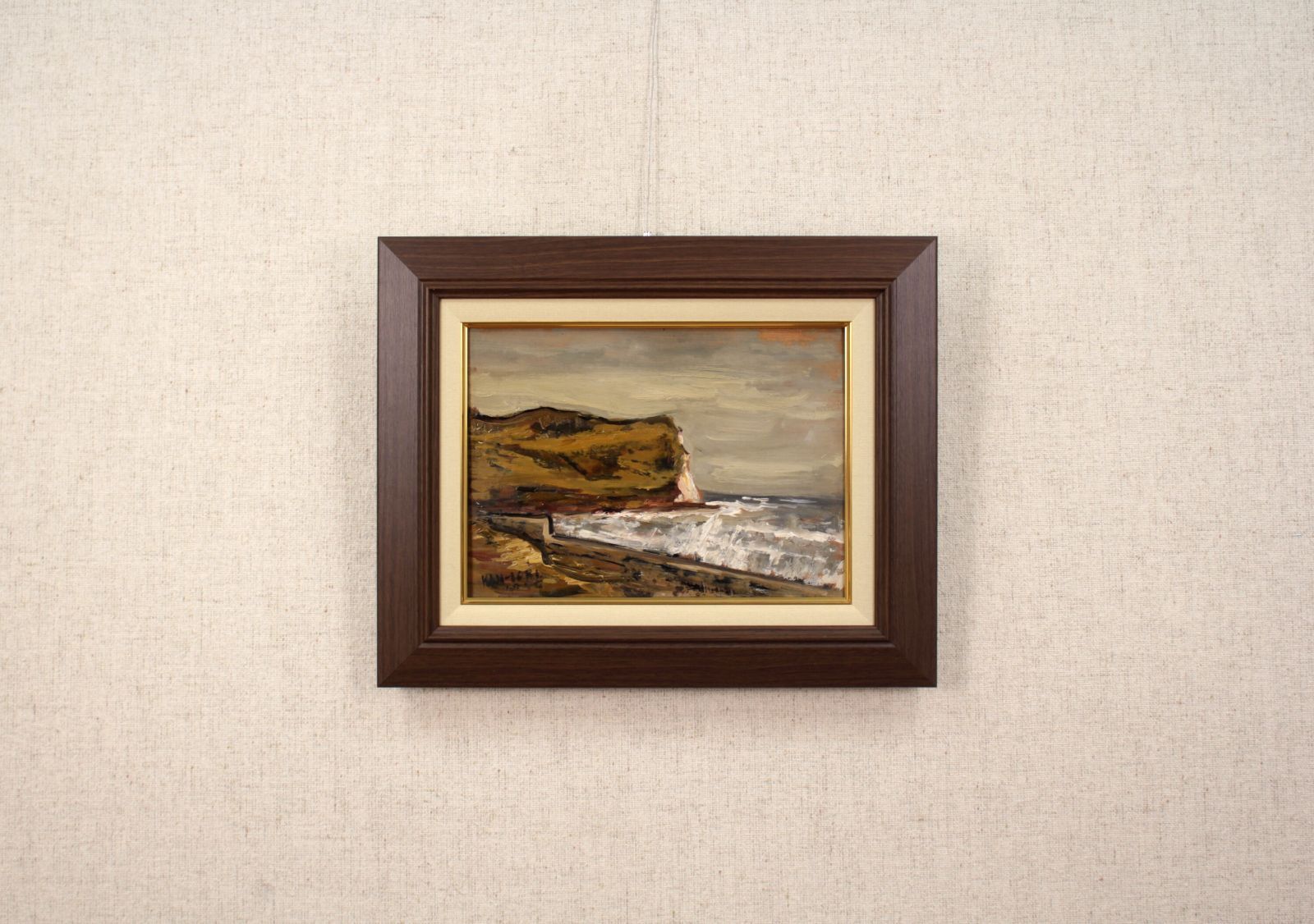 新野歓一『海』油彩画【真作保証】 絵画 新野歓一『海』油彩画【真作保証】 絵画 - メルカリ
