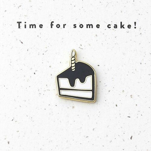 (まとめ）#エルコミューン グリーティングカード ENAMEL PIN グリーティングカード Cake YGC-068 【×9セット】