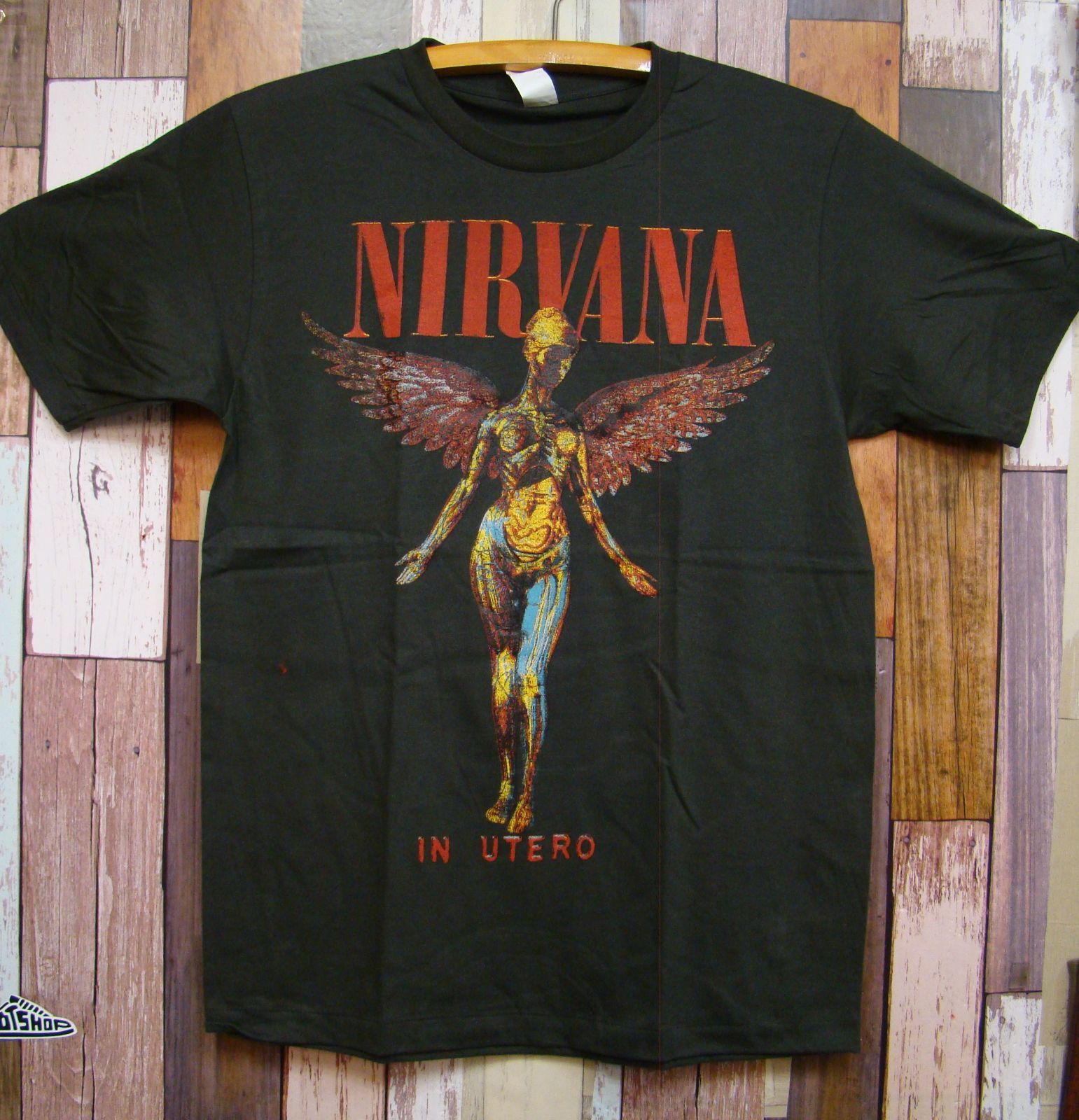 2XL☆新品インユーテロ【Nirvana】ニルヴァーナ☆BunnyバンドTシャツ