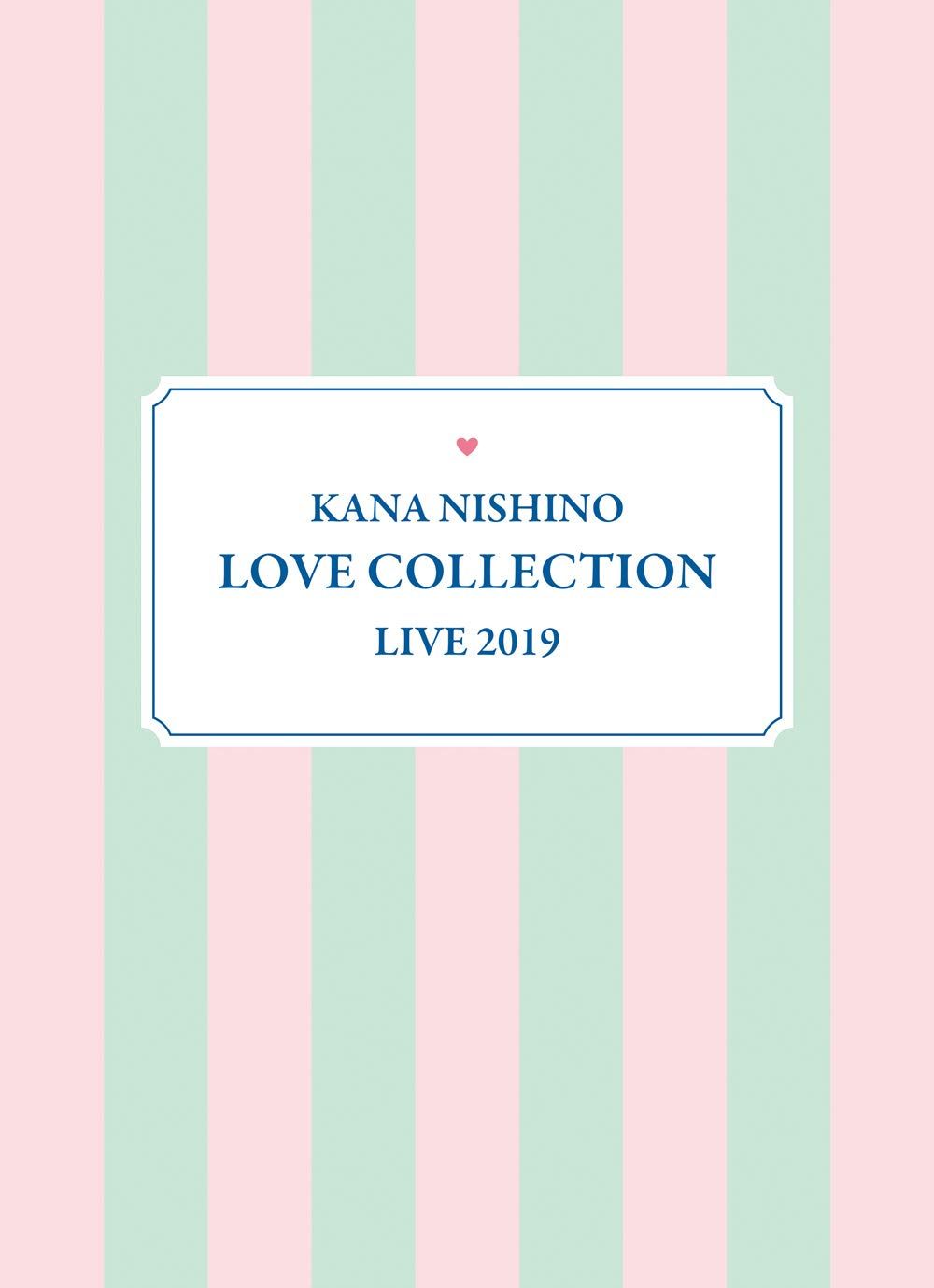Kana Nishino Love Collection Live 2019 完全生産 盤 特典無し Blu-ray