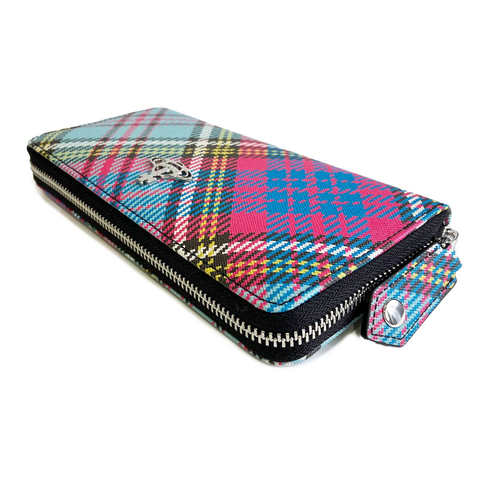 ヴィヴィアンウエストウッド 長財布  ラウンドファスナー 51050023 S000V O102 MACANDY TARTAN