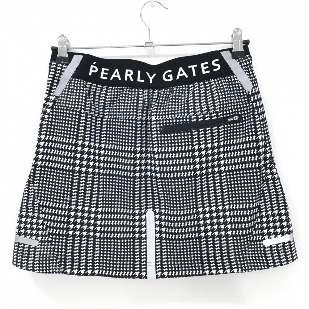 パーリーゲイツ プリーツスカート 蓄熱 撥水 白 サイズ2 パーリー