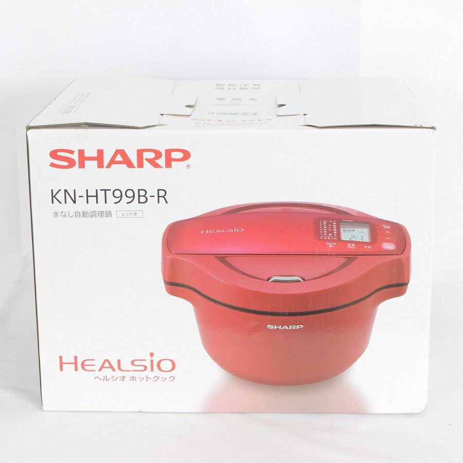 未使用品】シャープ ヘルシオ ホットクック 1.6L レッド
