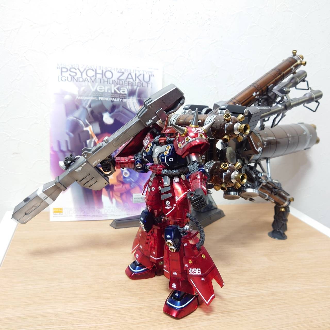 MG サイコ・ザクVer.Ka ハーフメカニカルクリア 完成品