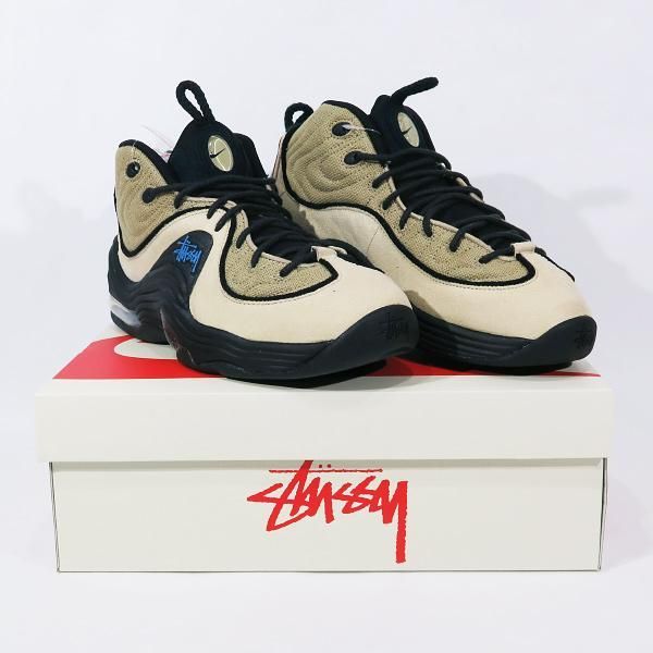 NIKE ナイキ x STUSSY ステューシー AIR PENNY II SP DX6934 200 エア ...